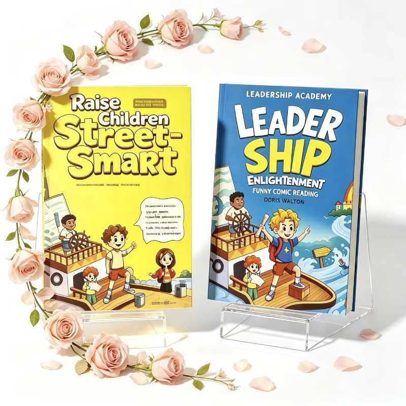 Kids Education Academy - หนังสือการ์ตูนตลกเสริมสร้างความรู้ด้านความเป็นผู้นำสำหรับเด็ก หนังสือนิทานการศึกษาสำหรับเด็กจากสถาบันฝึกอบรมความเป็นผู้นำ 689