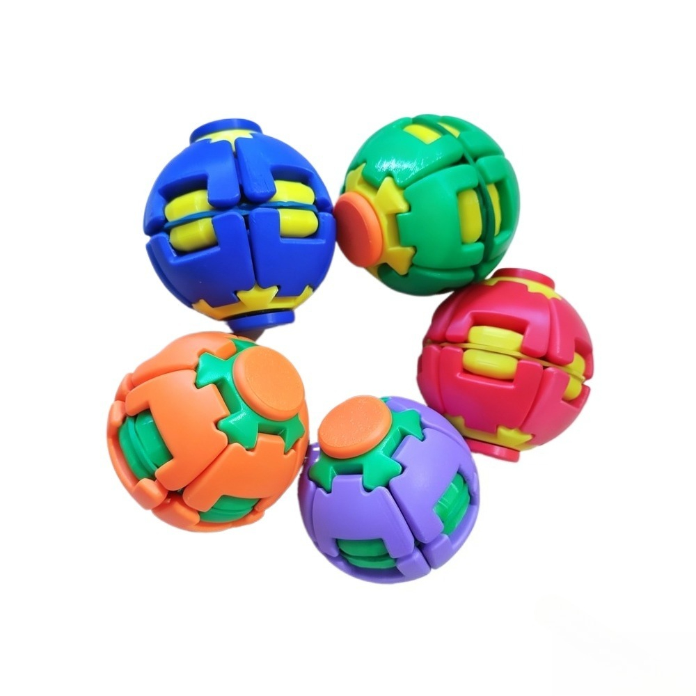 Online Educational Games For Kids - ของเล่นบรรเทาความเครียดแบบหมุนได้ บอลหมุนแปลงรูป ของเล่นสัมผัสเพื่อบีบคลายความเครียด สำหรับเด็กและผู้ใหญ่ ของขวัญเพื่อการผ่อนคลาย