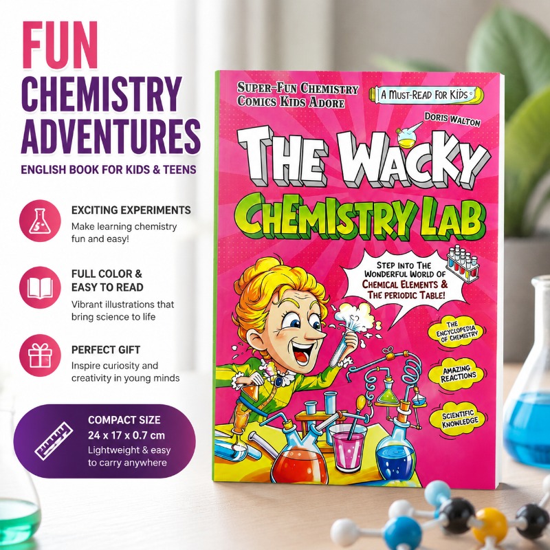 Kids Education Books - หนังสือการ์ตูนวิทยาศาสตร์สำหรับเด็ก 
