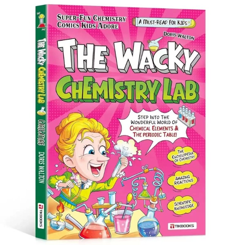 Kids Education Books - หนังสือการ์ตูนวิทยาศาสตร์เคมีสำหรับเด็ก 