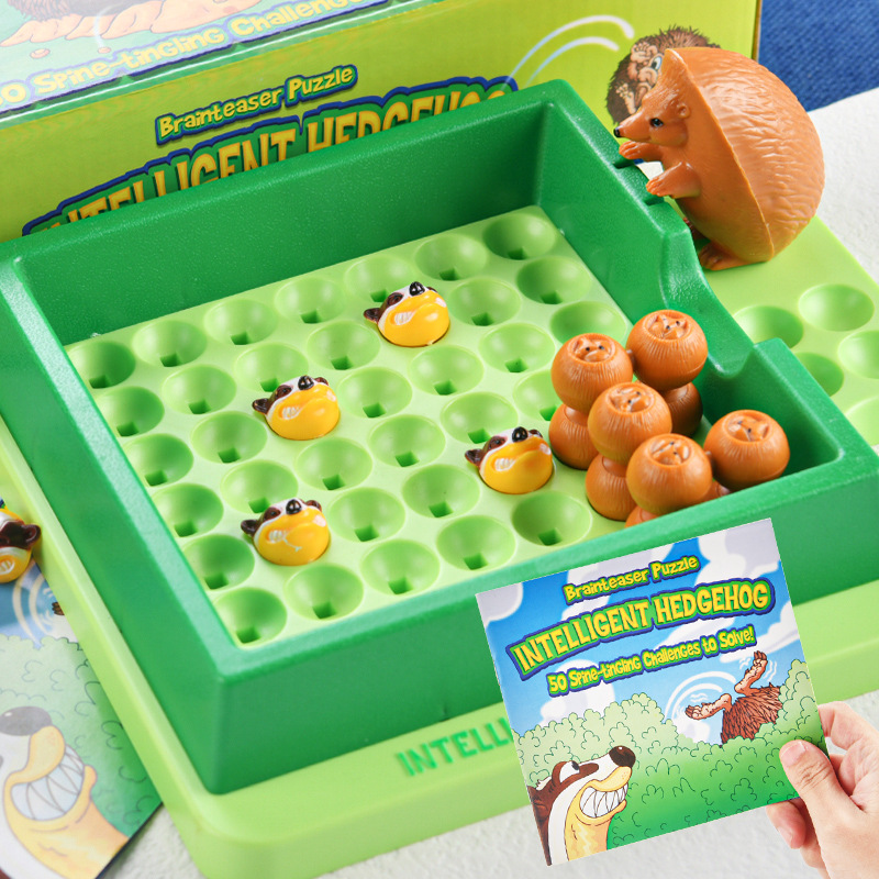 Kids Educational Game 3 - เกมเขาวงกตเม่นน้อยใหม่ หาแม่ของคุณ สำหรับเด็ก เกมโต๊ะแบบอินเทอร์แอคทีฟระหว่างพ่อแม่ลูก ฝึกทักษะการคิดเชิงตรรกะ ของเล่นเสริมพัฒนาการ