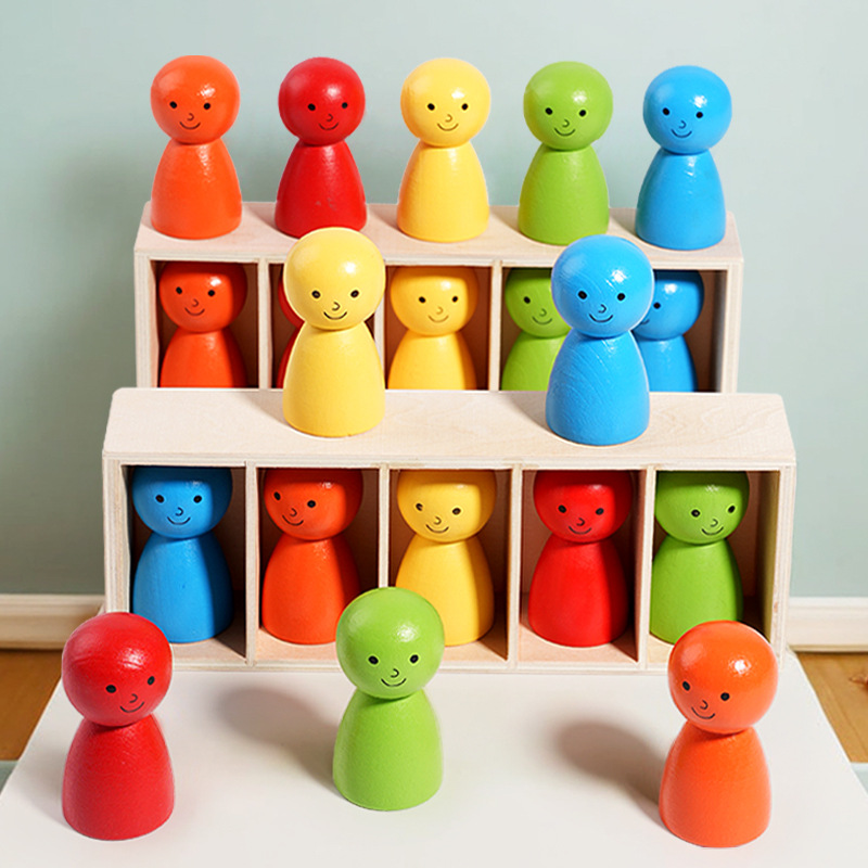 Kids Educational Game 3 - เกมทายสีตุ๊กตา จับคู่สี ตุ๊กตาตัวน้อย ท้าทายการคิดเชิงตรรกะ ฝึกฝนการคิดเชิงตรรกะ เกมเล่นหลายคน