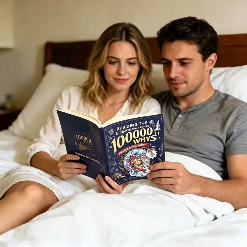 Kids Education Books - หนังสือวิทยาศาสตร์สำหรับเด็ก 100000 ทำไม - สารานุกรมการศึกษาแสนสนุก เสริมสร้างสมองอย่างยิ่ง