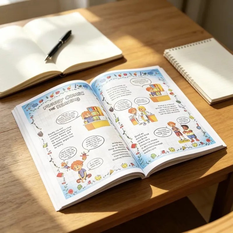 หนังสือการ์ตูนตลกเสริมสร้างควา - Kids Education Academy บทวิจารณ์และราคา