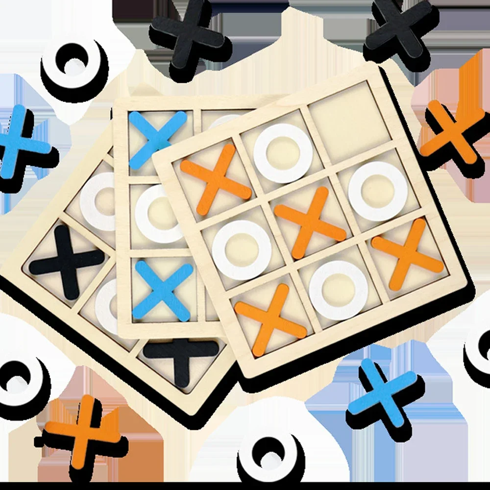 ไม้ XO Tic Tac Toe เกมมินิหมาก - Kids Educational Game 3 บทวิจารณ์และราคา