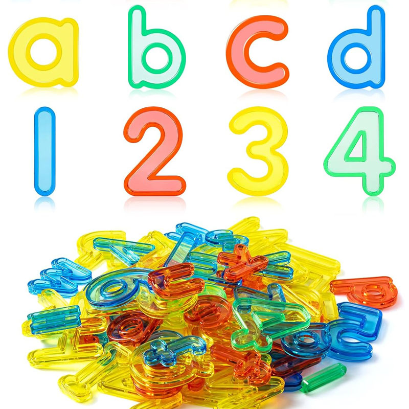 ตัวอักษรและตัวเลขโปร่งใส ตัวพิ - Kids Education Number บทวิจารณ์และราคา