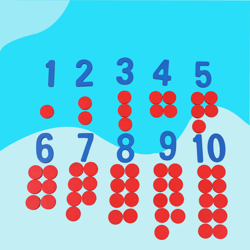 เด็ก Montessori การ์ดความรู้คว - Kids Education Number บทวิจารณ์และราคา