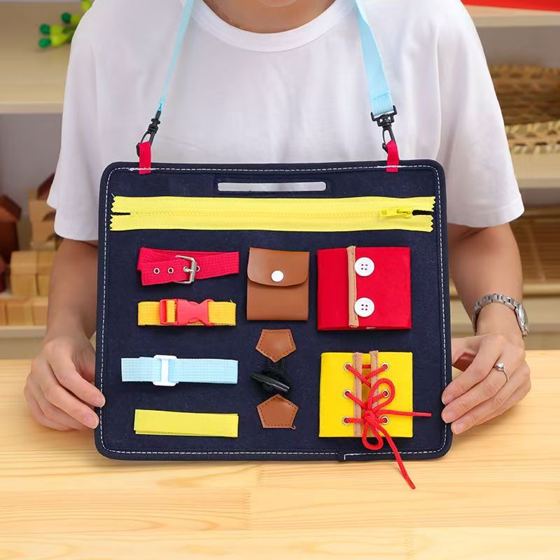 กระดานกิจกรรมมอนเตสซอรี่สำหรับ - Kids Education Books บทวิจารณ์และราคา