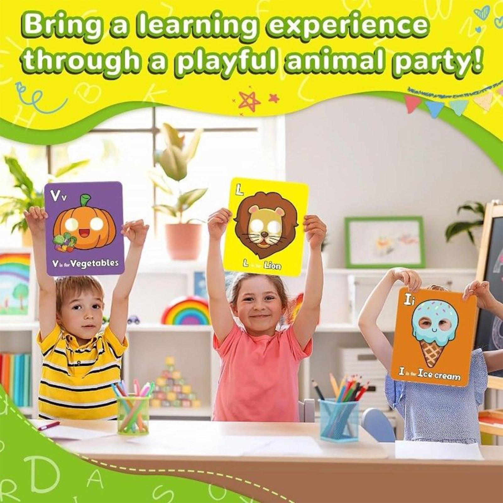 26 ชิ้นแฟลชการ์ดตัวอักษรการศึก - Flash Card Alphabet บทวิจารณ์และราคา