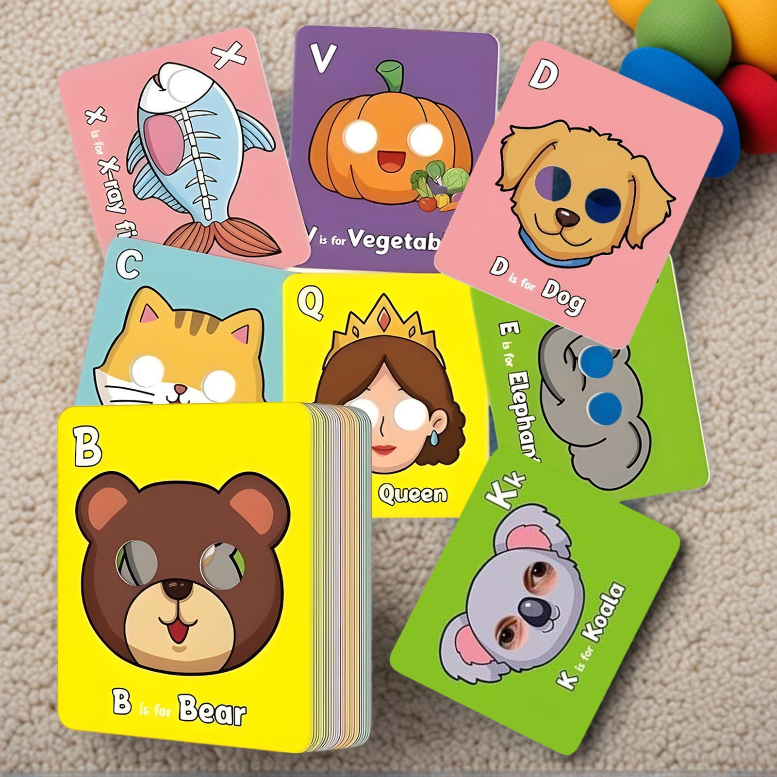 26 ชิ้นแฟลชการ์ดตัวอักษรการศึก - Flash Card Alphabet บทวิจารณ์และราคา