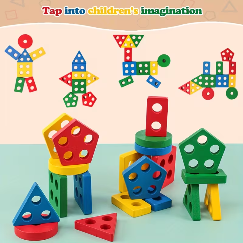 Montessori เกมไม้ของเล่นเด็กปร - Kids Educational Game 3 บทวิจารณ์และราคา