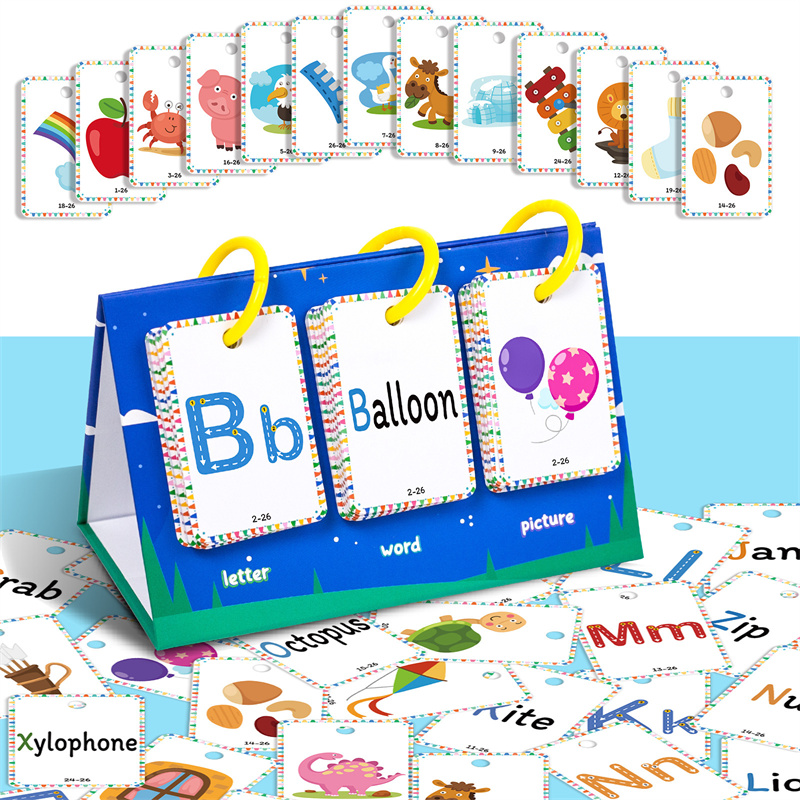 แฟลชการ์ดตัวอักษรภาษาอังกฤษสำห - Flash Card Alphabet บทวิจารณ์และราคา