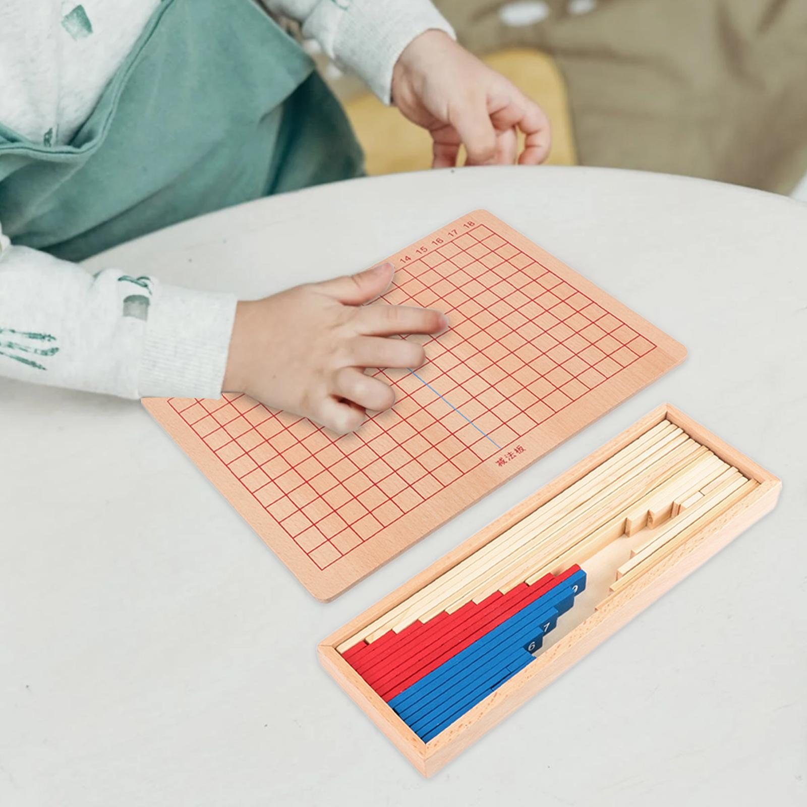 กระดานคณิตศาสตร์มอนเตสซอรี่ อุ - Kids Education Number บทวิจารณ์และราคา