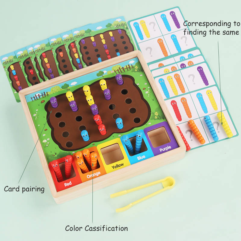 การจำแนกสีแบบมอนเตสซอรี่การจับ - Kids Educational Game 3 บทวิจารณ์และราคา