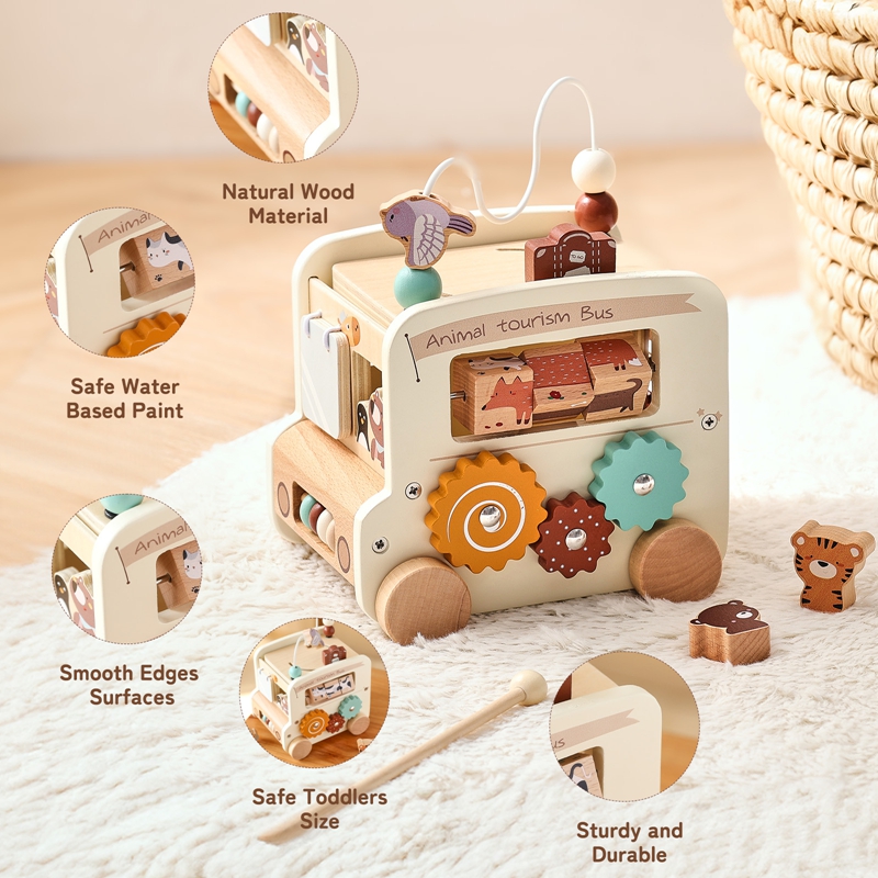 ของเล่นไม้มอนเตสซอรี่ ของเล่นเ - Kids Educational Game 3 บทวิจารณ์และราคา
