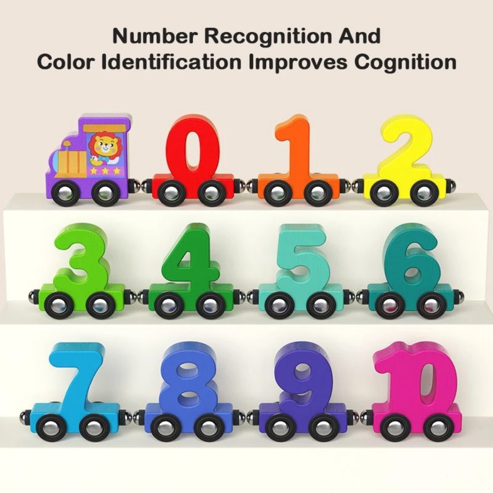 ชุดของเล่นรถไฟดิจิทัลตัวเลข 0- - Kids Education Number บทวิจารณ์และราคา