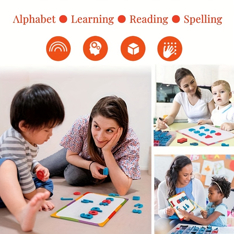 Red & Blue ตัวอักษรภาษาอังกฤษส - Kids Education Number บทวิจารณ์และราคา