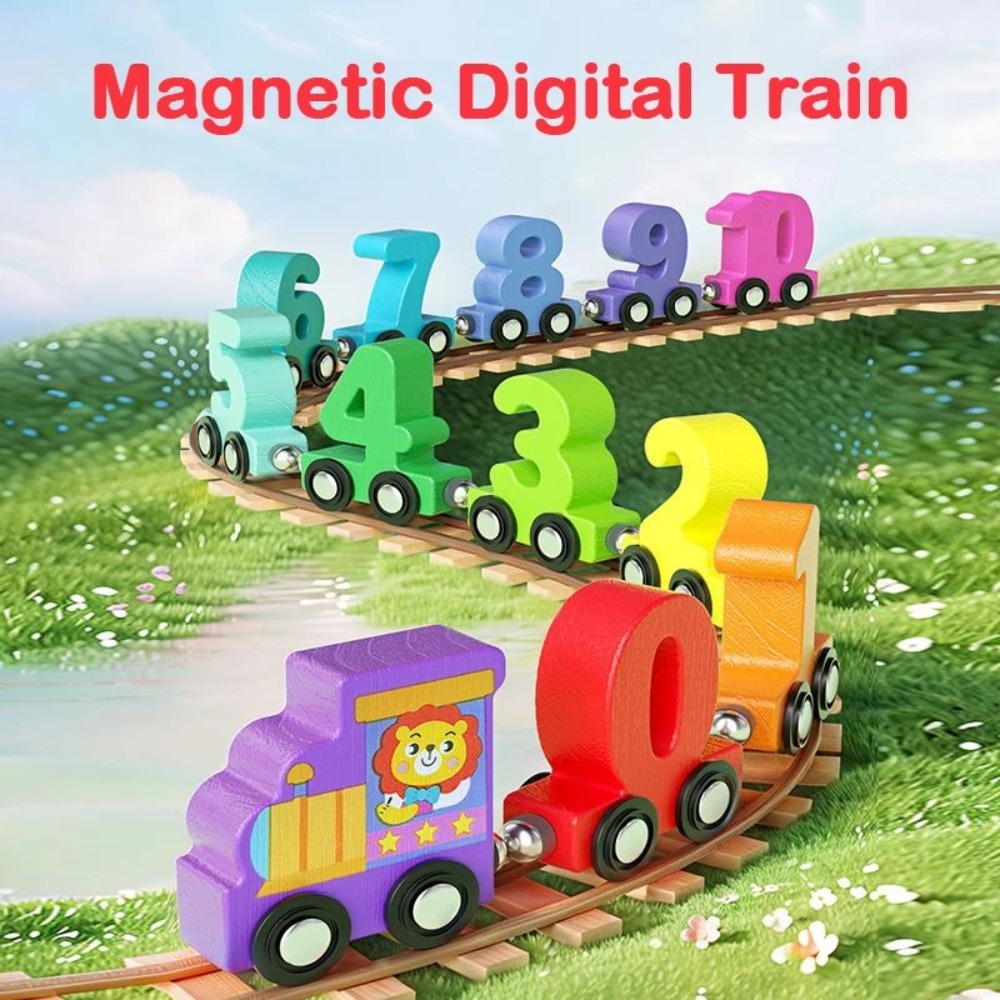 ชุดรถไฟของเล่นดิจิตอล 1 ชุด หม - Kids Education Number บทวิจารณ์และราคา