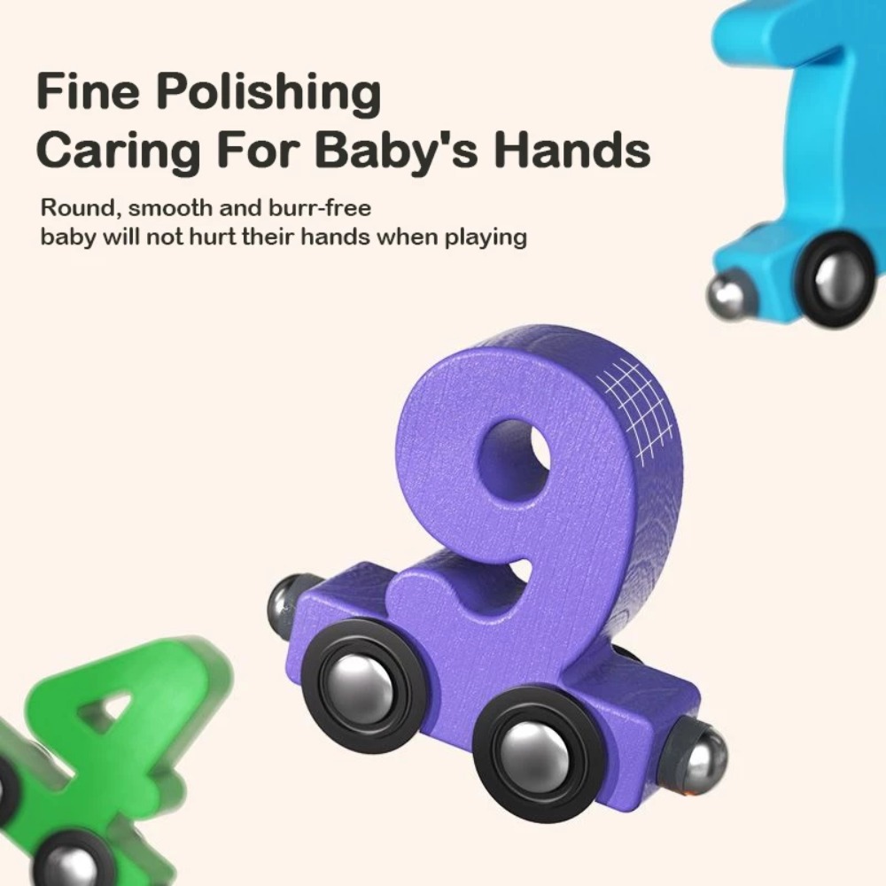 ชุดรถไฟของเล่นดิจิตอล 1 ชุด หม - Kids Education Number บทวิจารณ์และราคา
