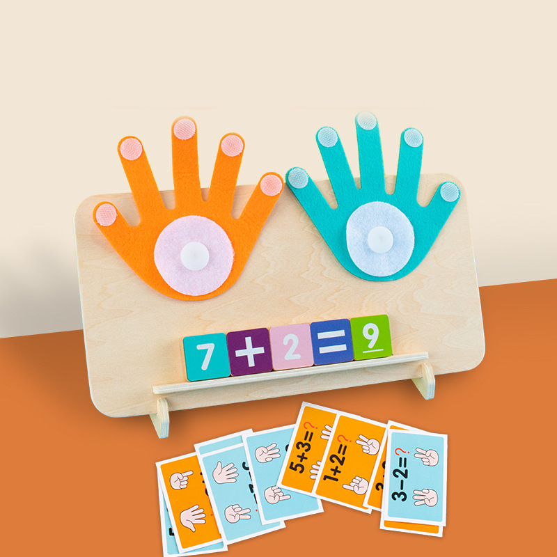 เด็ก Montessori ของเล่นไม้นิ้ว - Kids Education Number บทวิจารณ์และราคา