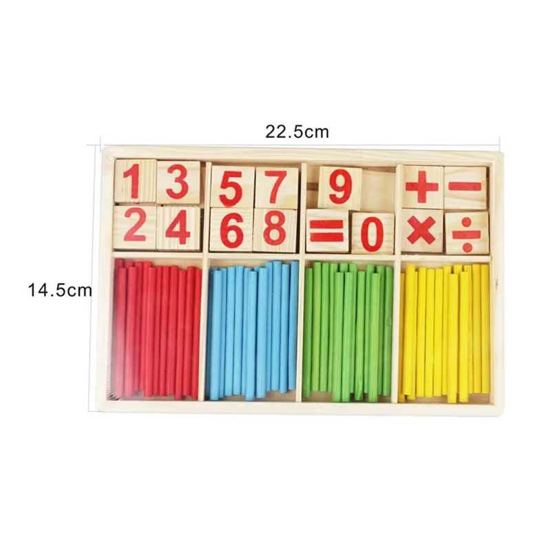 แท่งไม้สำหรับนับเลข ของเล่นคณิ - Kids Education Number บทวิจารณ์และราคา