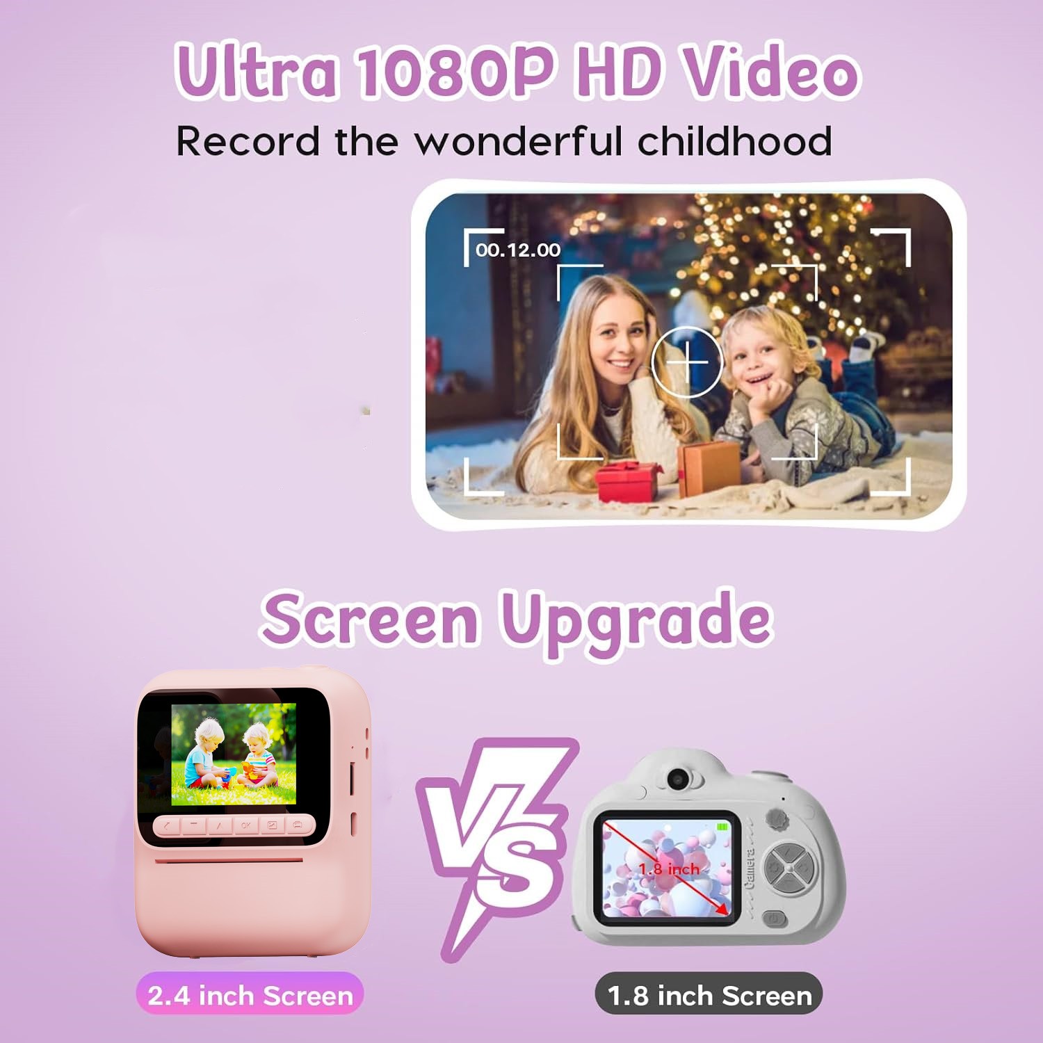 เด็กการพิมพ์สีทันทีกล้อง 1080P - Kids Educational Game 3 บทวิจารณ์และราคา