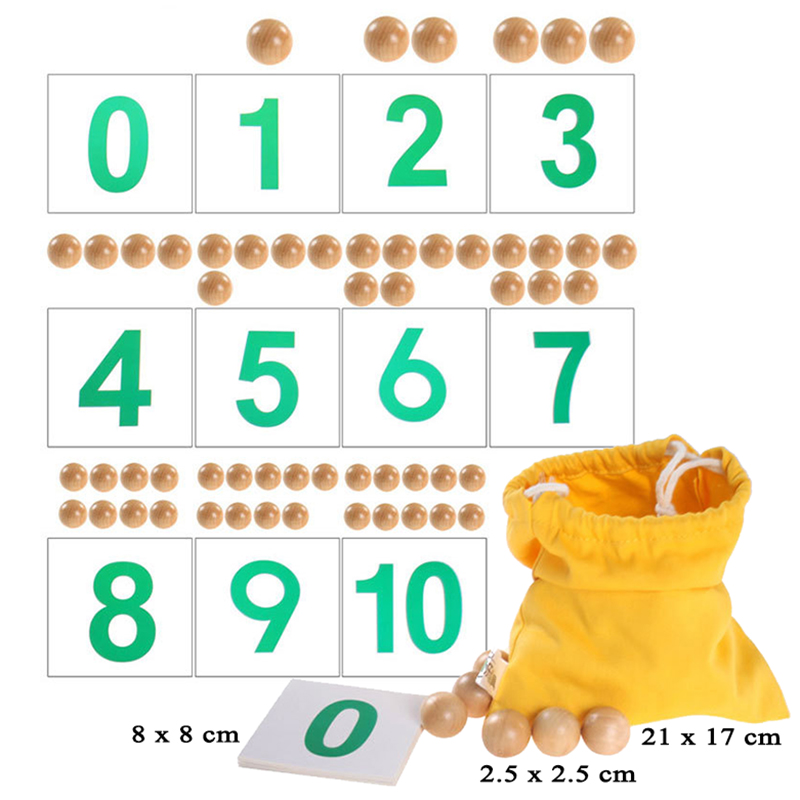 นับกล่องคณิตศาสตร์ Montessori  - Kids Education Number บทวิจารณ์และราคา