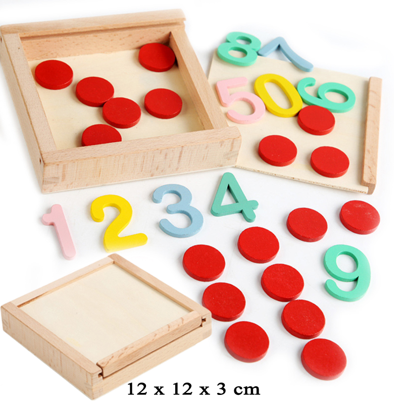นับกล่องคณิตศาสตร์ Montessori  - Kids Education Number บทวิจารณ์และราคา