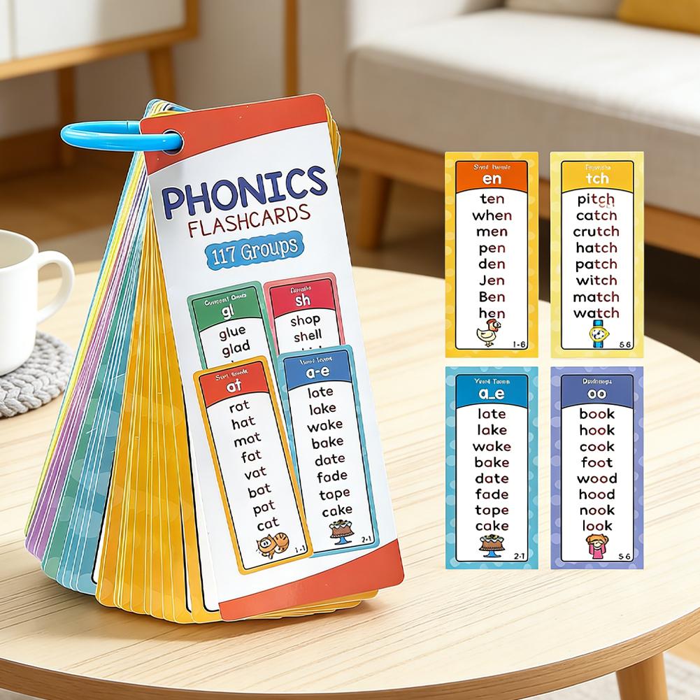 117 กลุ่มแฟลชการ์ดโฟนิคส์สำหรั - Flash Card Alphabet บทวิจารณ์และราคา