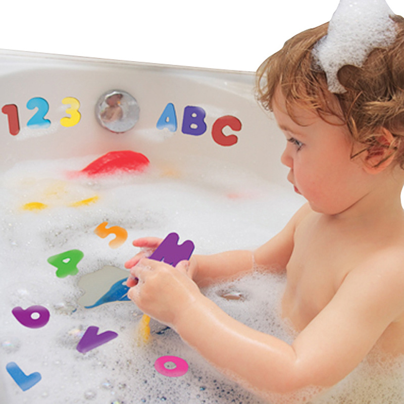 ของเล่นอาบน้ำเด็ก ของเล่นโฟมรู - Kids Education Number บทวิจารณ์และราคา