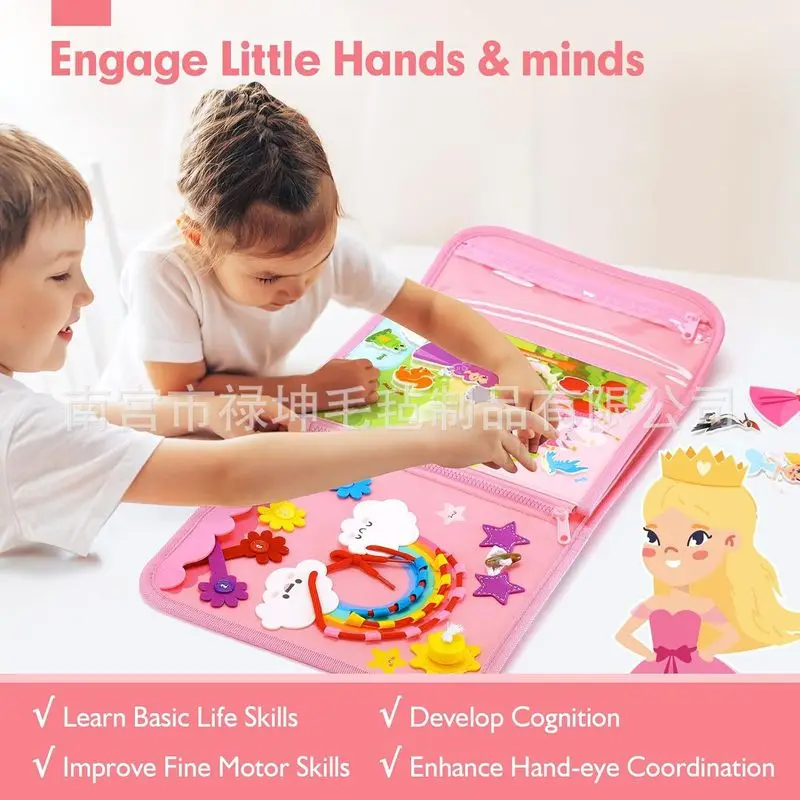 กระดานกิจกรรมเจ้าหญิงมอนเตสซอร - Kids Education Books บทวิจารณ์และราคา