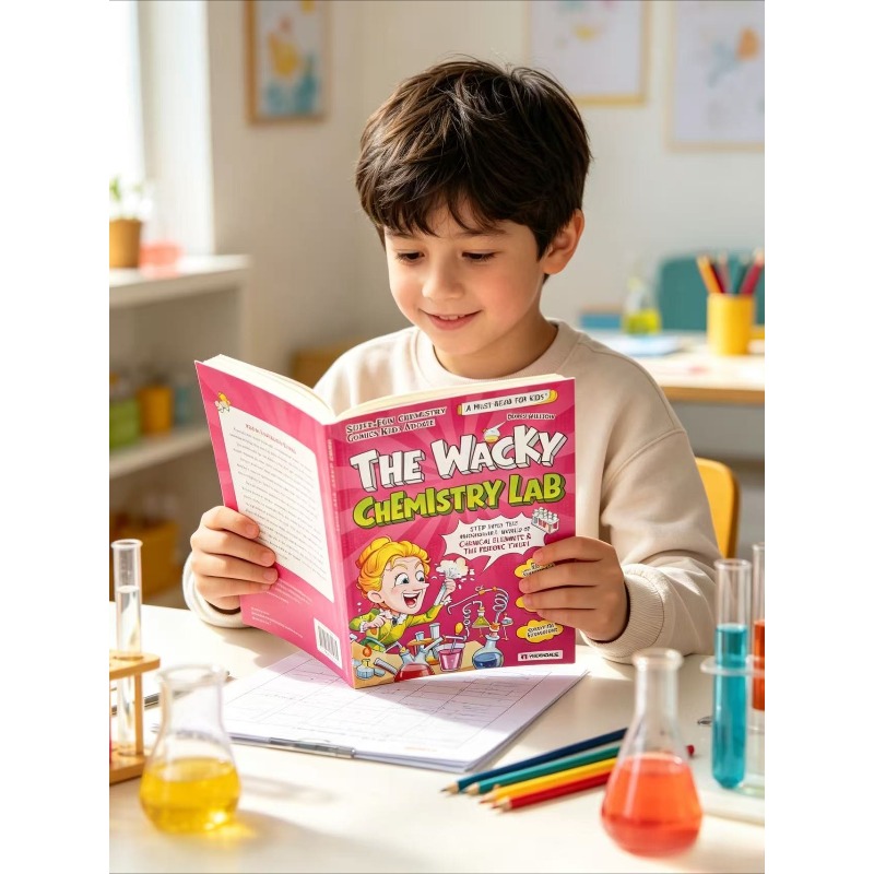 หนังสือการ์ตูนวิทยาศาสตร์สำหรั - Kids Education Books บทวิจารณ์และราคา