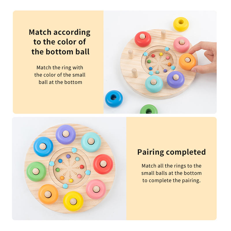 ของเล่นการศึกษาปฐมวัยแบบมอนเตส - Kids Educational Game 3 บทวิจารณ์และราคา
