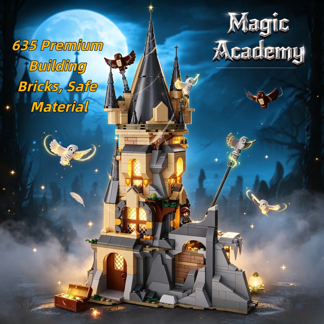 ชุดตัวต่อสร้างปราสาทสถาบันเวทม - Kids Education Academy บทวิจารณ์และราคา