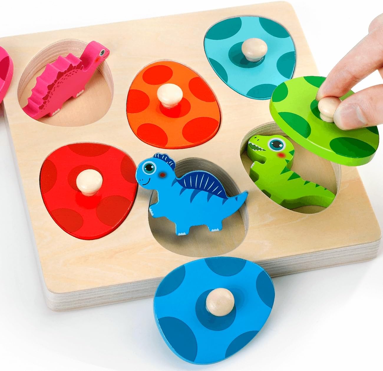 ไม้ไดโนเสาร์จิ๊กซอว์ปริศนาของเ - Kids Educational Game 3 บทวิจารณ์และราคา