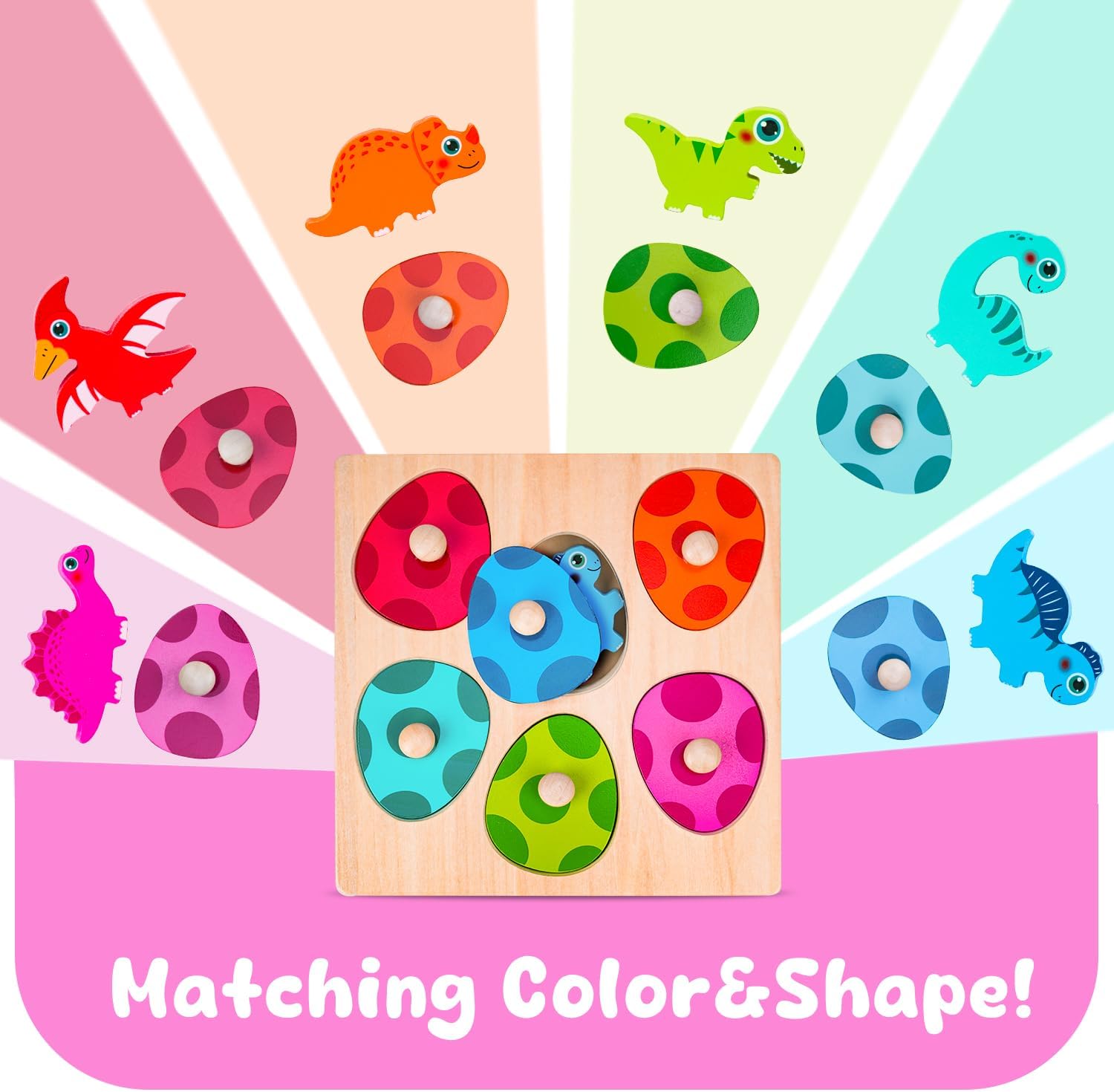 ไม้ไดโนเสาร์จิ๊กซอว์ปริศนาของเ - Kids Educational Game 3 บทวิจารณ์และราคา