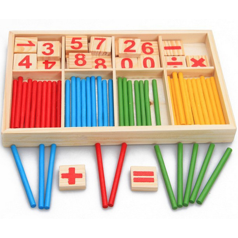 DIY Montessori ของเล่นคณิตศาสต - Kids Education Number บทวิจารณ์และราคา