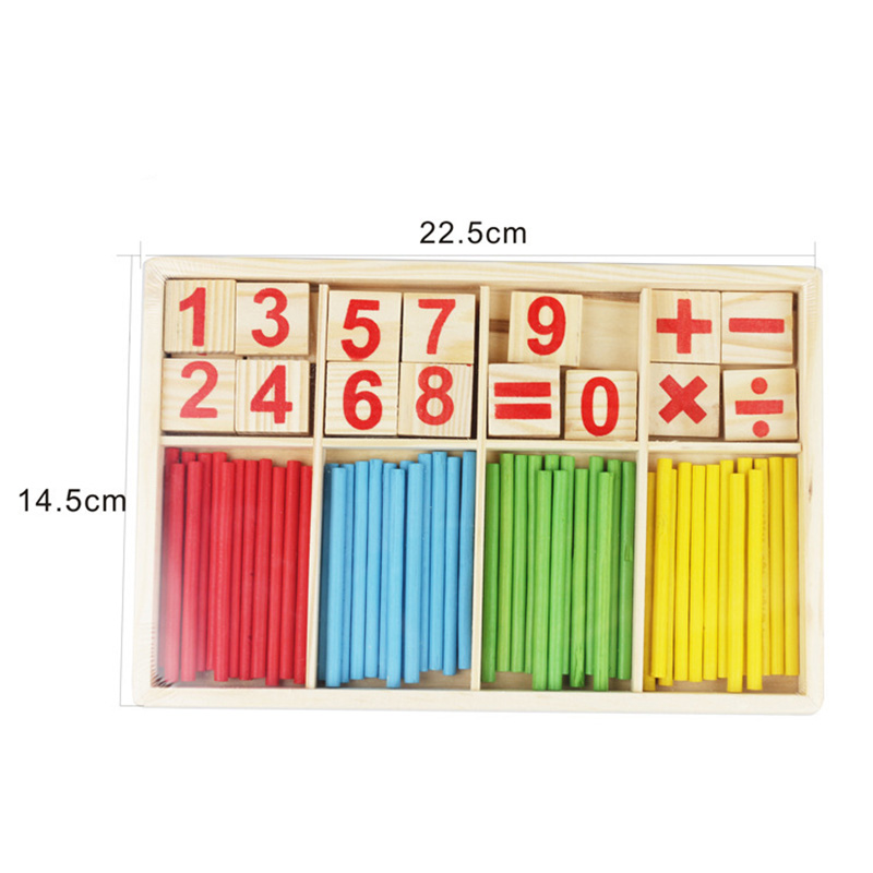 DIY Montessori ของเล่นคณิตศาสต - Kids Education Number บทวิจารณ์และราคา